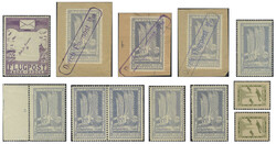 7999: German Empire Semi Offical Airmail Stamps - Collections