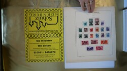 1947/1954, umfangreiche gestempelte/* Slg., über Strecken fast kpl., ...