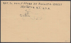 LZ 127, SAF 1930, Post aus der USA, Karte mit Zeppelin Sondermarke zu ...