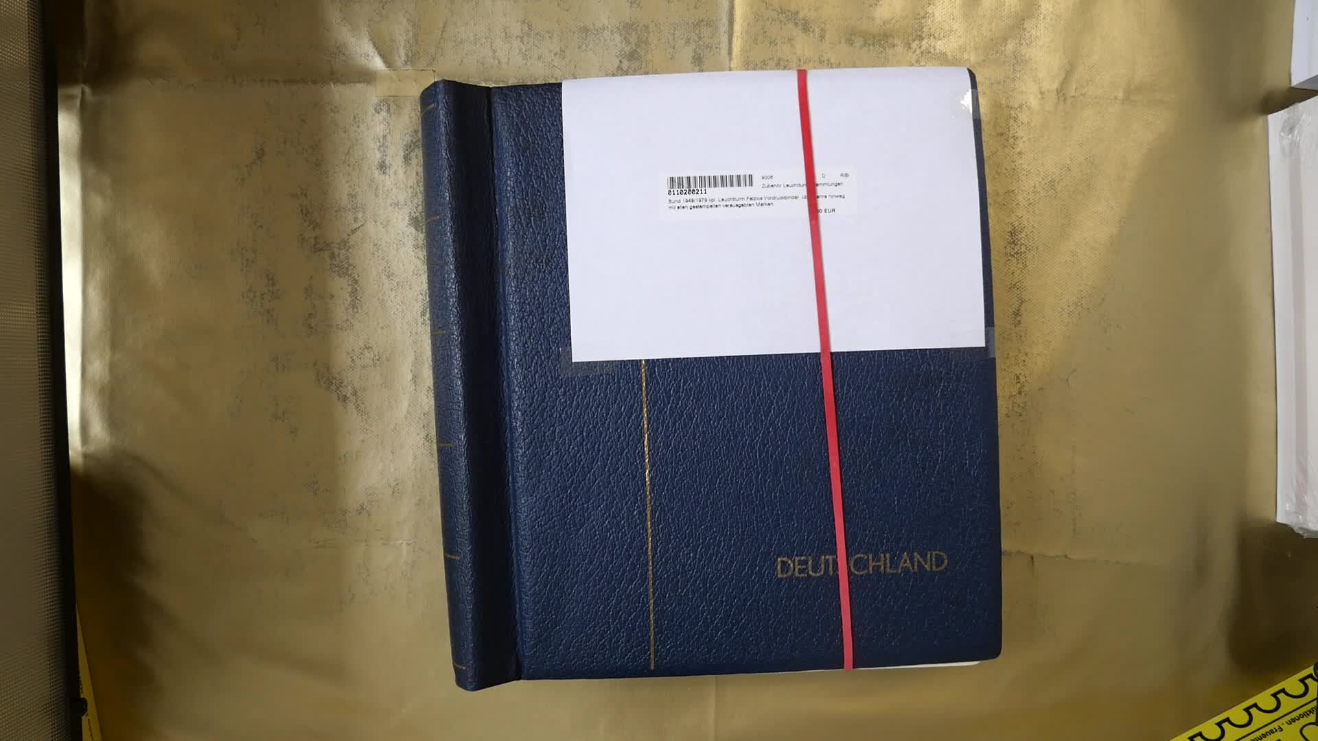 Bund 1949/1979 kpl. Leuchtturm Falzlos Vordruckbinder, über Jahre ...