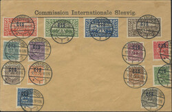 330: Plebiscit Slesvig 1920 - Official stamps