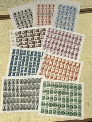 Umfangreicher Bestand Bogen/Bogenteile aus verschiedenen Gebieten, ...