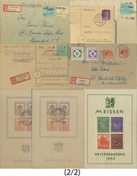 Umfangreiche Slg. mit einer Vielzahl an gesuchten Ausgaben, beginnend ...