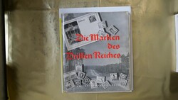 "Die Marken des III. Reiches", altes seltenes Vordruckalbum von 1937 ...
