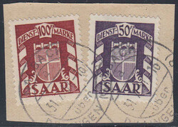 350: Saar - Official stamps