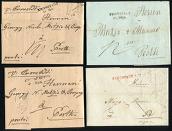 5405: Romania - Covers bulk lot
