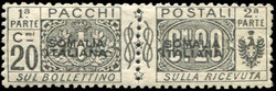 3580: Italienisch Somaliland - Paketmarken