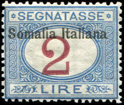 3580: Italienisch Somaliland - Portomarken