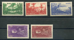 1937, Gartenanlagen u. Louis II., postfrisch, einwandfrei