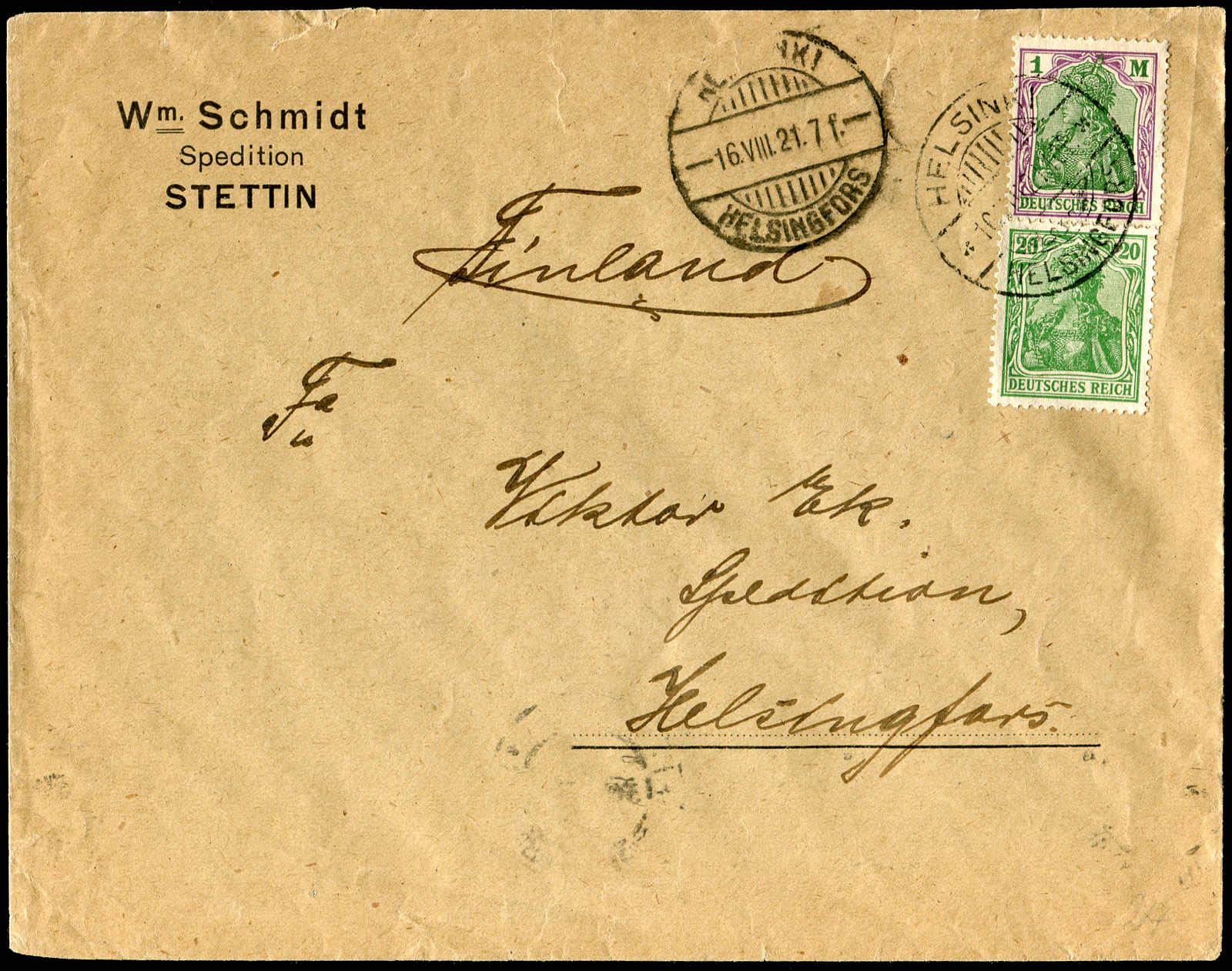 Lot 6476 - Deutsches Reich Deutsche Schiffspost allgemein - Auktionshaus Schlegel 26 Public Auction Lot 6476 - Deutsches Reich Deutsche Schiffspost allgemein - Auktionshaus Schlegel 26 Public Auction