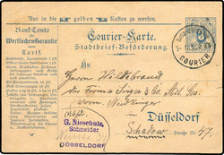 140: Deutsches Reich Stadtpost
