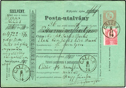 6535: Hungary - Postal stationery
