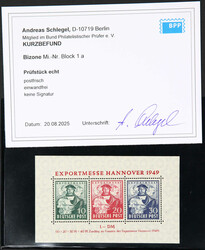 Picture 1 for Lot from Schlegel Briefmarkenfachgeschäft