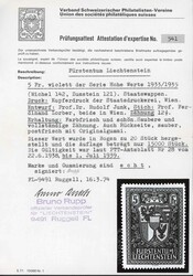 1933/35, 2 - 5 Fr. Freimarken im kompletter postfrischer Satz in ...