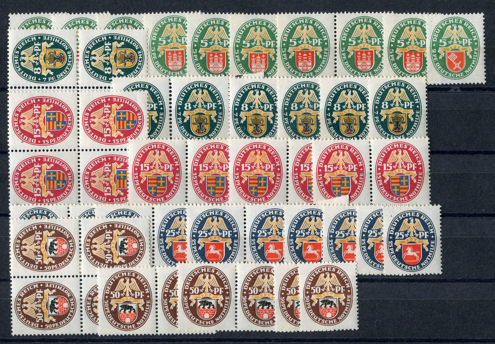 Lot 1425 - COLLECTIONS & ACCUMULATIONS Deutsches Reich - Auktionshaus Schlegel 26 Public Auction Lot 1425 - COLLECTIONS & ACCUMULATIONS Deutsches Reich - Auktionshaus Schlegel 26 Public Auction