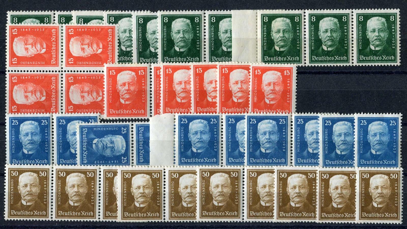 Lot 1423 - COLLECTIONS & ACCUMULATIONS Deutsches Reich - Auktionshaus Schlegel 26 Public Auction Lot 1423 - COLLECTIONS & ACCUMULATIONS Deutsches Reich - Auktionshaus Schlegel 26 Public Auction