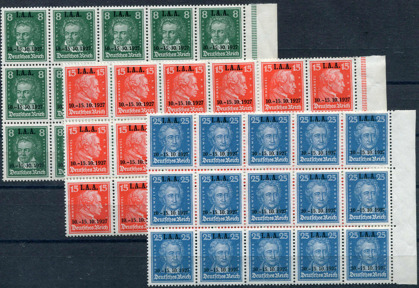 Lot 1424 - COLLECTIONS & ACCUMULATIONS Deutsches Reich - Auktionshaus Schlegel 26 Public Auction Lot 1424 - COLLECTIONS & ACCUMULATIONS Deutsches Reich - Auktionshaus Schlegel 26 Public Auction