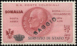 3580: Italienisch Somaliland - Dienstmarken