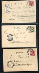 7012: Collections and Lots German German Colonies and Offices - Postal stationery