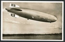 1937, 2. Rundfahrt Frankfurt, Bordpost-Fotokarte vom 27.4.1937 nach ...