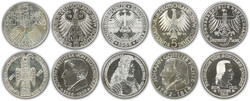 100.70.80.50: Multiple Lots - Coins - Germany - Federal Republic of Germany