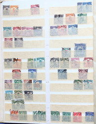 CHINA ALT: 1885/1948 ca., interessanter Bestand im Klemmbinder auf ...