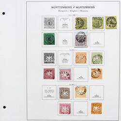 100: Altdeutschland Württemberg - Sammlungen