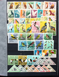 7350: Collections and Lots Worldwide - Se-tenant prints