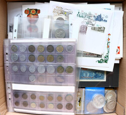 100.80.30: Multiple Lots - Coins - World Coins