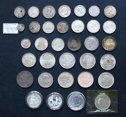 100.80.20: Multiple Lots - Coins - Silber Bullion World Coins