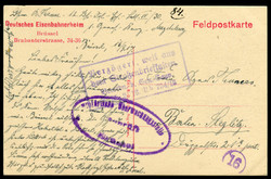 144: Fieldpost World War I