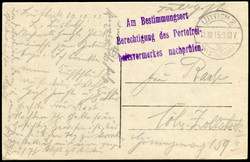 144: Fieldpost World War I