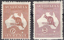 1750030: Australien - Känguruhs - drittes Wasserzeichen