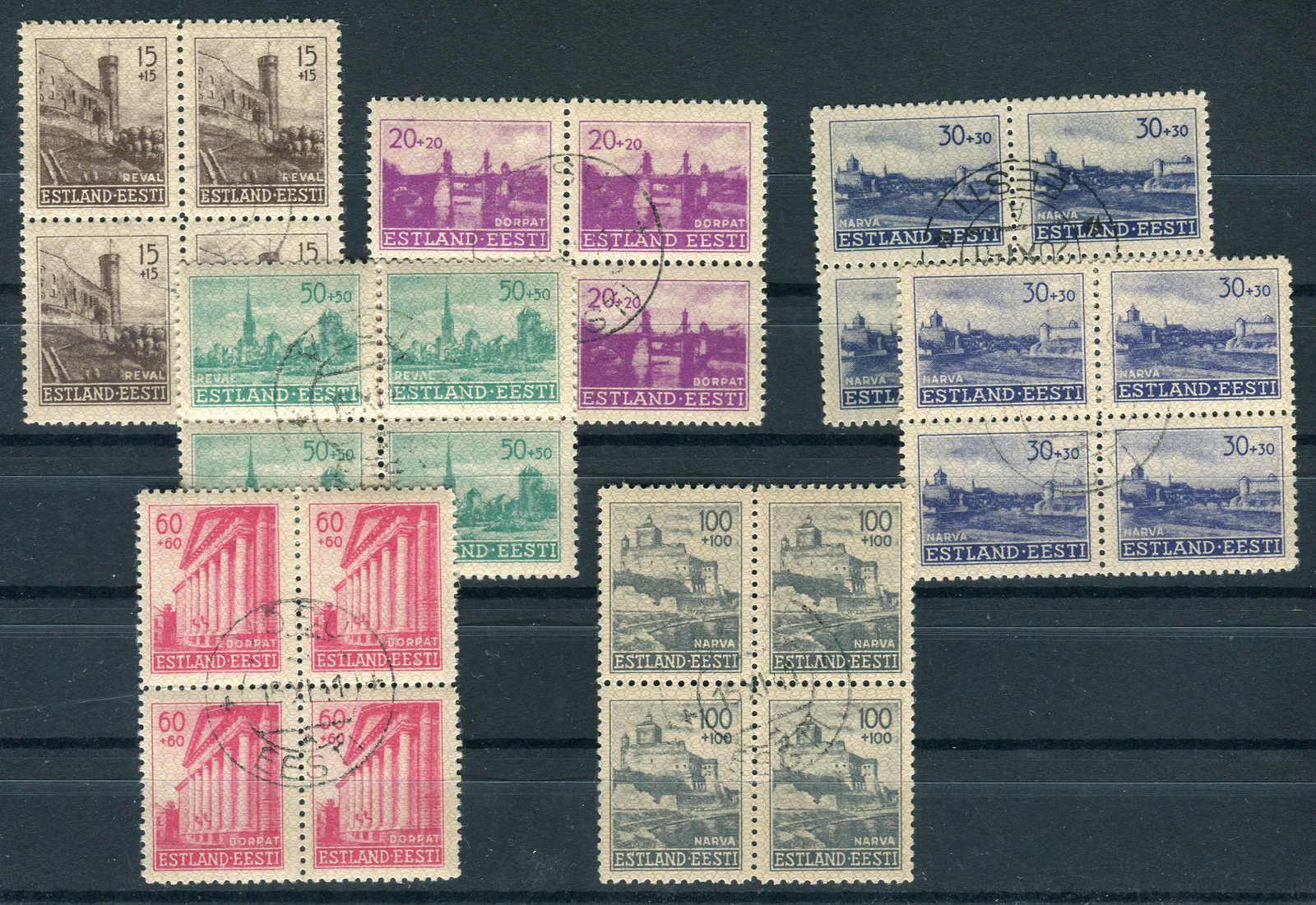 Lot 6797 - Deutsches Reich Deutsche Besetz.II.WK Estonia - Auktionshaus Schlegel 26 Public Auction Lot 6797 - Deutsches Reich Deutsche Besetz.II.WK Estonia - Auktionshaus Schlegel 26 Public Auction