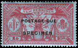 4535: Neue Hebriden - Portomarken