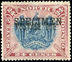 4685: North Borneo - Postage due stamps