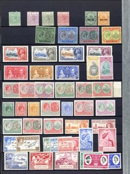7145: Sammlungen und Posten Britisch Commonwealth Amerika