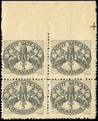 6630: Vaticane - Postage due stamps