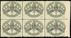 6630: Vaticane - Postage due stamps
