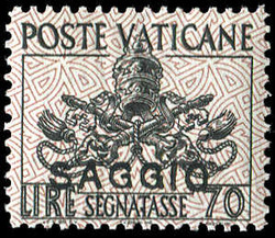 6630: Vaticane - Postage due stamps
