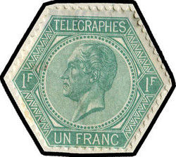 1810: Belgien - Telegrafenmarken