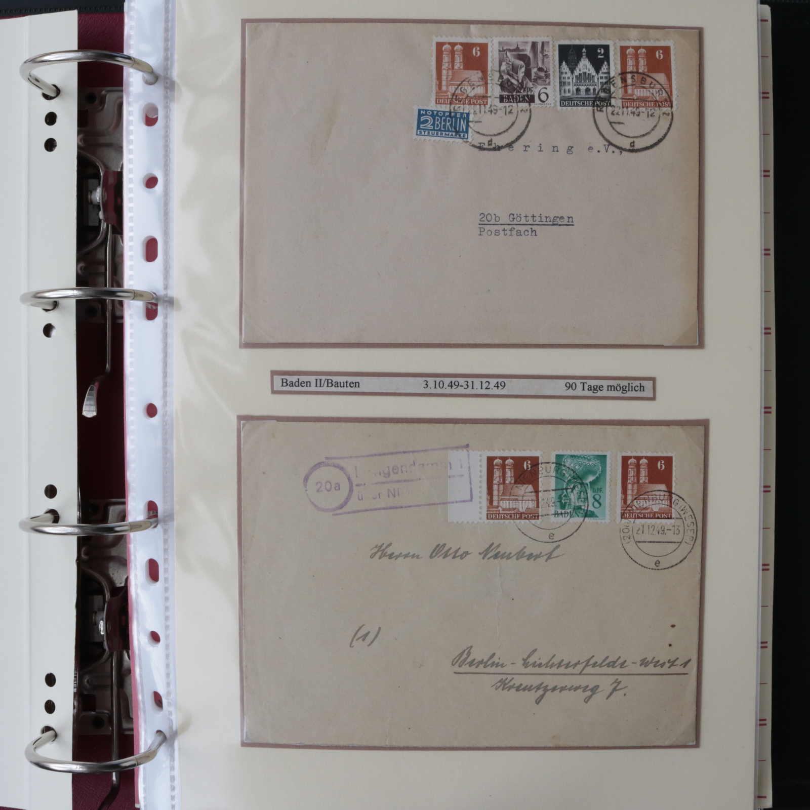Lot 1734 - COLLECTIONS & ACCUMULATIONS Amerik.+Brit. Zone (Bizone) - Auktionshaus Schlegel 26 Public Auction Lot 1734 - COLLECTIONS & ACCUMULATIONS Amerik.+Brit. Zone (Bizone) - Auktionshaus Schlegel 26 Public Auction