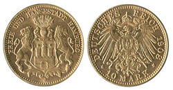 8070: Coins German Empire- Gold Coins