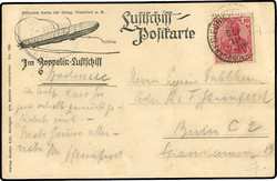 982010: Zeppelin, Zeppelinpost LZ120-ZR3, Deutsche Zeppelinpost