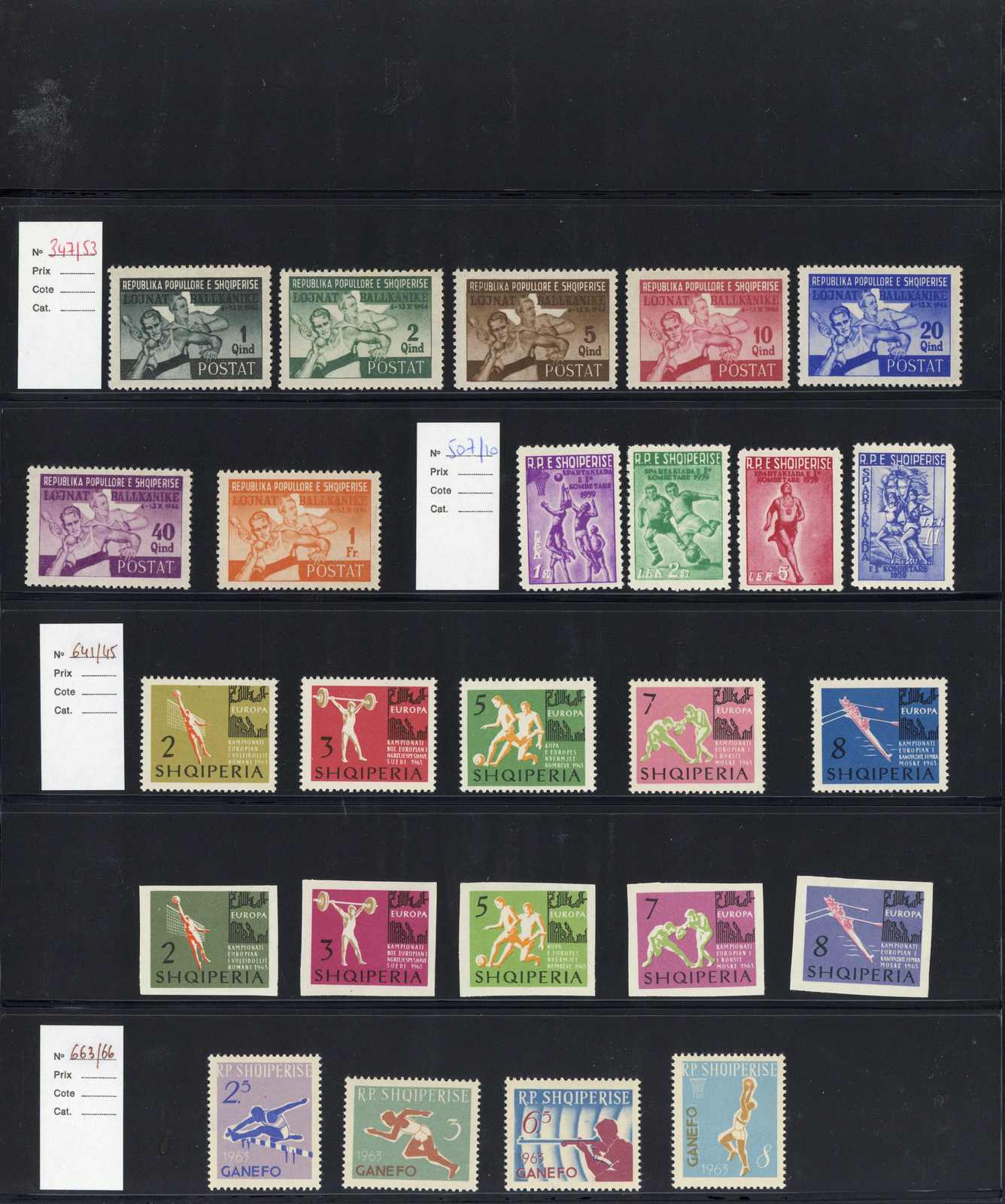 Lot 706 - Collections Louis Nicollin Albania - Auktionshaus Schlegel 26 Public Auction Lot 706 - Collections Louis Nicollin Albania - Auktionshaus Schlegel 26 Public Auction