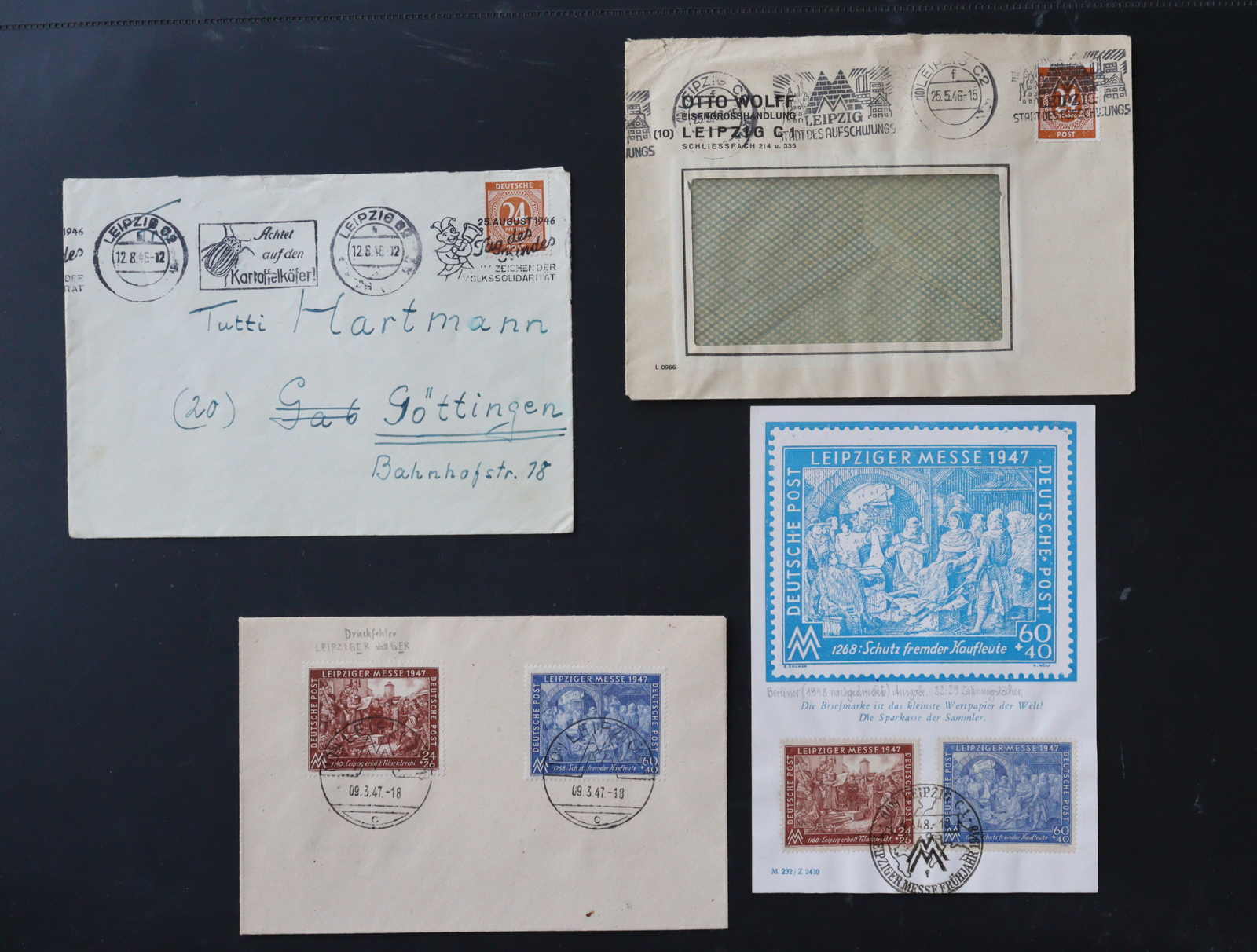 Lot 1858 - COLLECTIONS & ACCUMULATIONS sowjetische zone und ddr -  Auktionshaus Schlegel 26 Public Auction