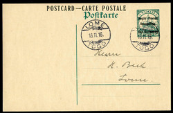 245: German Colonies Togo British Occupation - Postal stationery