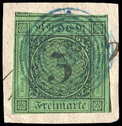 10: Old German States Baden - Cancellations and seals