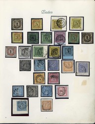 10: Old German States Baden - Collections
