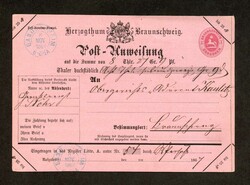 25: Old German States Brunswick - Postal stationery